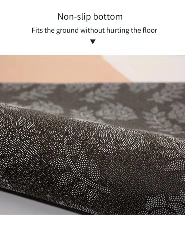 Plaid Carpet French Retro Carpets for Living Room Decor Thicken Bedside Rugs, Large Area Home Non-Slip Mat, Washable Lounge Rug in the Bedroom - Image 6