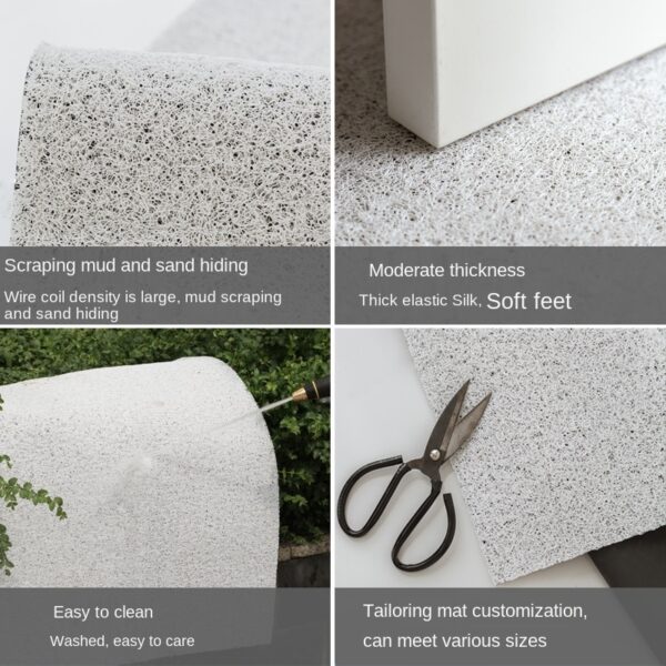 Nordic Style Anti-Slip Slate Bath Mat Versatile Mats for Bedroom, Kitchen, Hallway, and More - Image 3