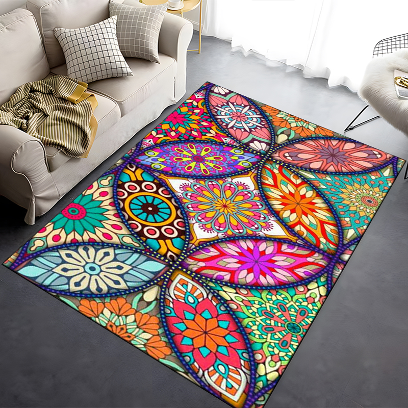 Plaid Carpet Classic Pattern for Large Area Rugs in Home Living Rooms, Children's Bedrooms, Sofas, and More - Ideal for Decoration and Kids' Play