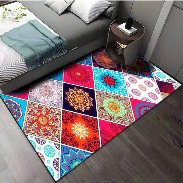 Plaid Carpet Classic Pattern for Large Area Rugs in Home Living Rooms, Children's Bedrooms, Sofas, and More - Ideal for Decoration and Kids' Play - Image 7