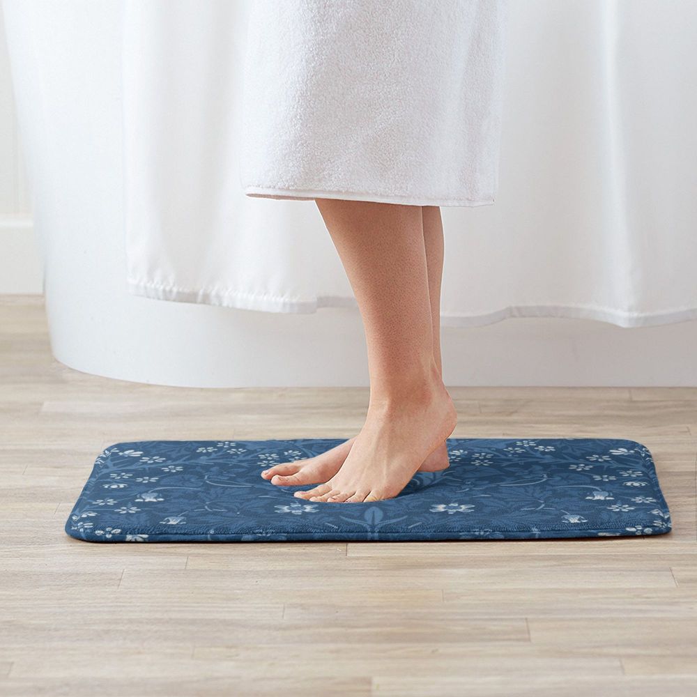Jasmine Carpet William Morris Inspired Floral Vintage Doormat A Stylish Entryway and Living Room Rug