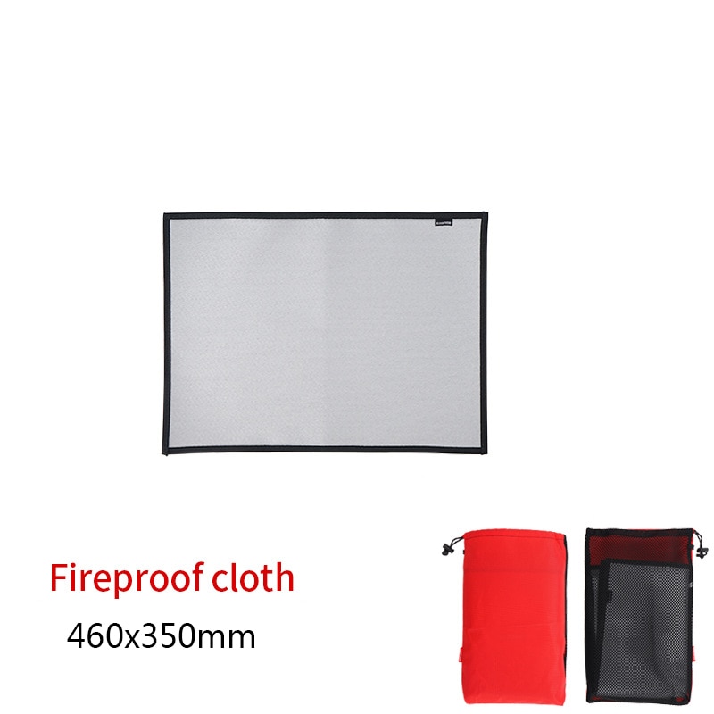 Camping Floor Mat  Fireproof Grill Mat Essential Heat Insulation and Safety for Outdoor BBQs and Picnics