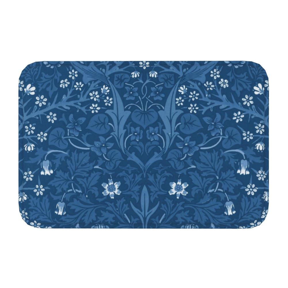 Jasmine Carpet William Morris Inspired Floral Vintage Doormat A Stylish Entryway and Living Room Rug