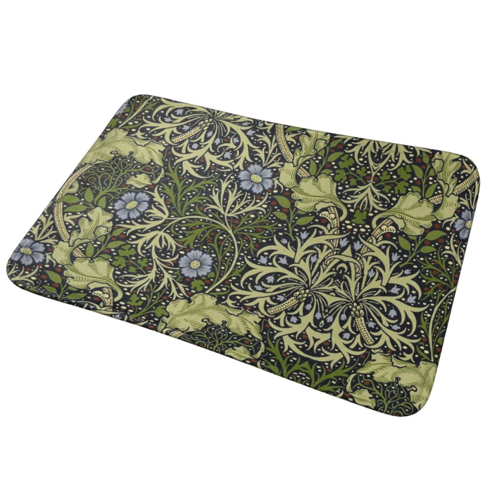 Jasmine Carpet William Morris Inspired Floral Vintage Doormat A Stylish Entryway and Living Room Rug