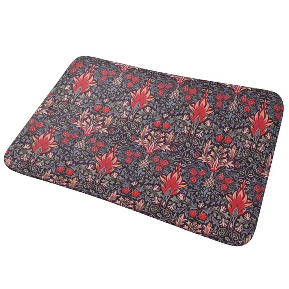 Jasmine Carpet William Morris Inspired Floral Vintage Doormat A Stylish Entryway and Living Room Rug