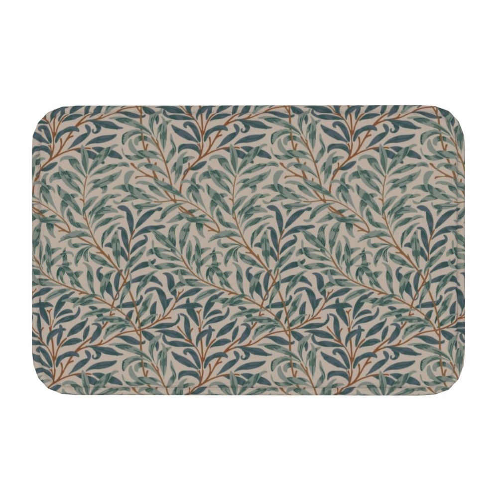 Jasmine Carpet William Morris Inspired Floral Vintage Doormat A Stylish Entryway and Living Room Rug
