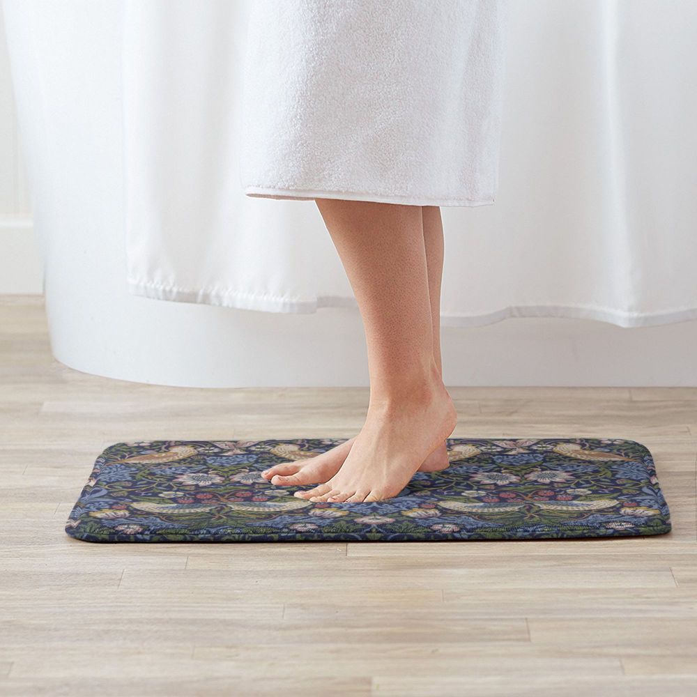 Jasmine Carpet William Morris Inspired Floral Vintage Doormat A Stylish Entryway and Living Room Rug