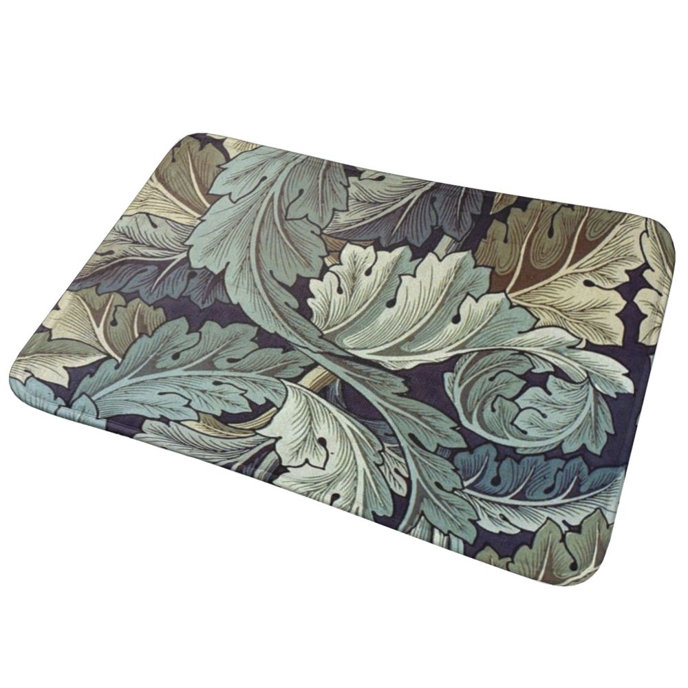 Jasmine Carpet William Morris Inspired Floral Vintage Doormat A Stylish Entryway and Living Room Rug