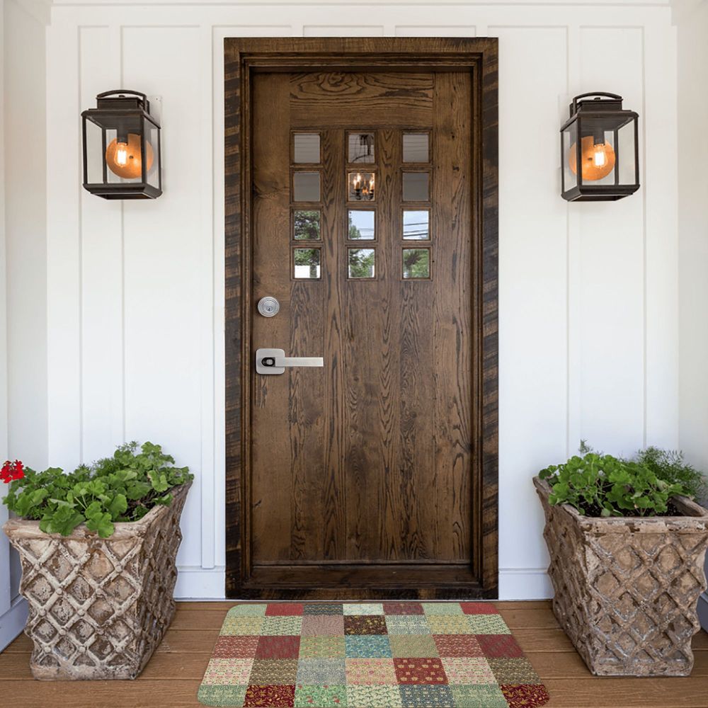 Jasmine Carpet William Morris Inspired Floral Vintage Doormat A Stylish Entryway and Living Room Rug