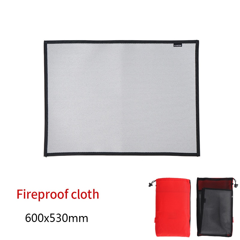 Camping Floor Mat  Fireproof Grill Mat Essential Heat Insulation and Safety for Outdoor BBQs and Picnics