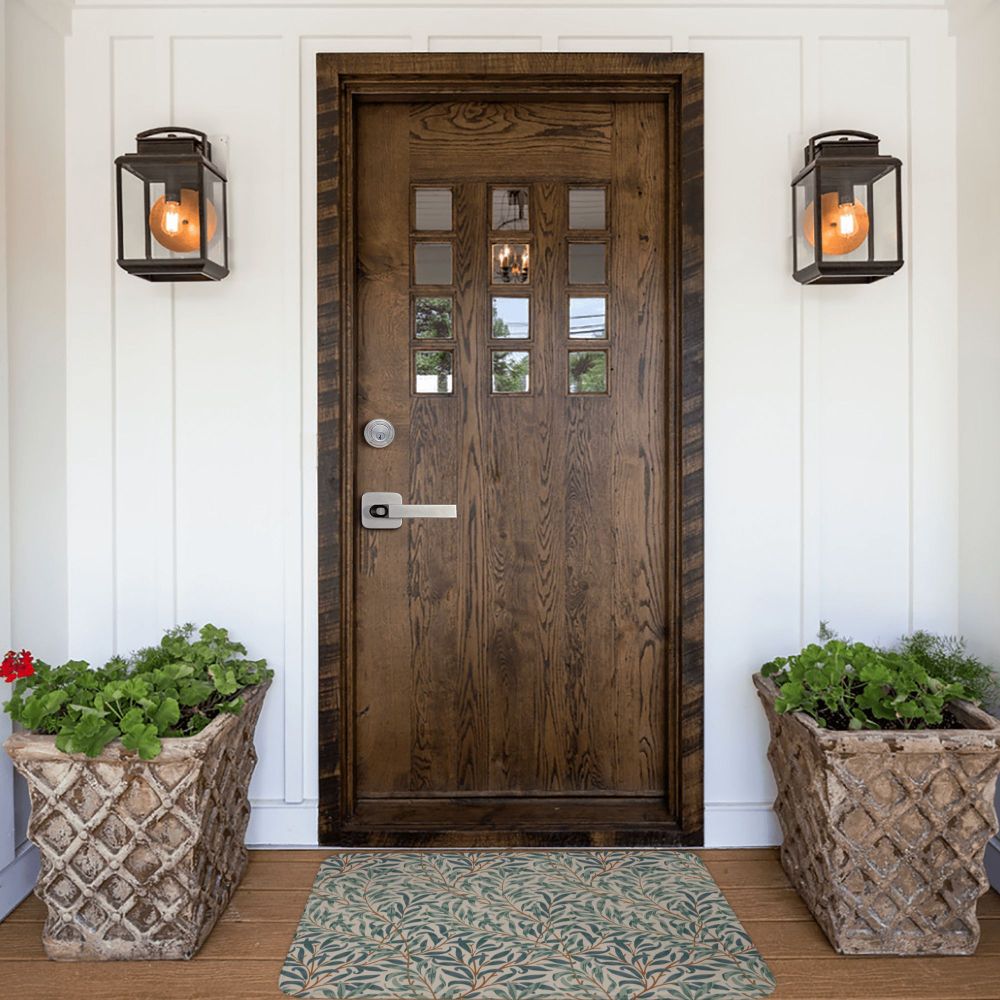 Jasmine Carpet William Morris Inspired Floral Vintage Doormat A Stylish Entryway and Living Room Rug