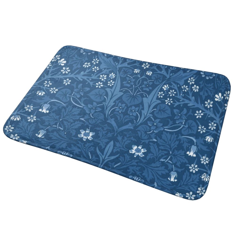 Jasmine Carpet William Morris Inspired Floral Vintage Doormat A Stylish Entryway and Living Room Rug