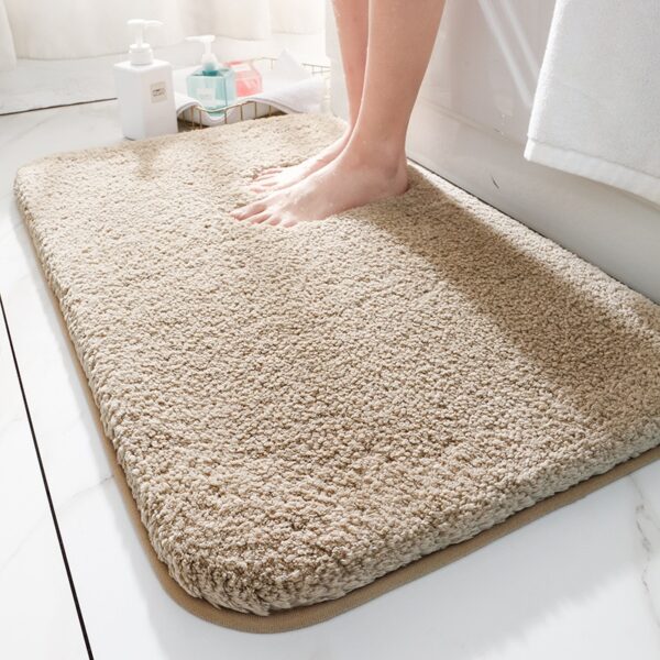 Slate Bath Mat Ultra-Comfortable, Soft, Non-Slip, and Super Absorbent Bathroom Rug