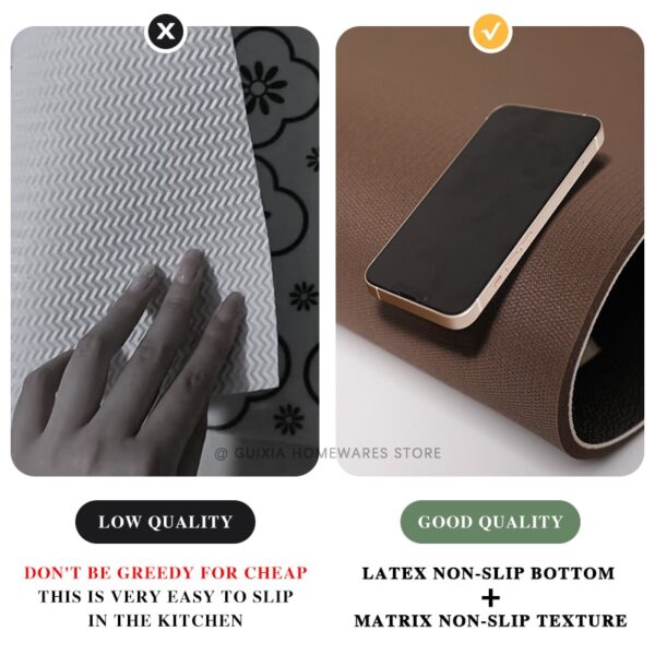 Plaid Carpet Durable Waterproof PVC Floor Mat Large Area Non-Slip Carpet for Kitchen, Luxury Home Decor Rug, Ideal for Entrances and Cocina Tapete - Image 6